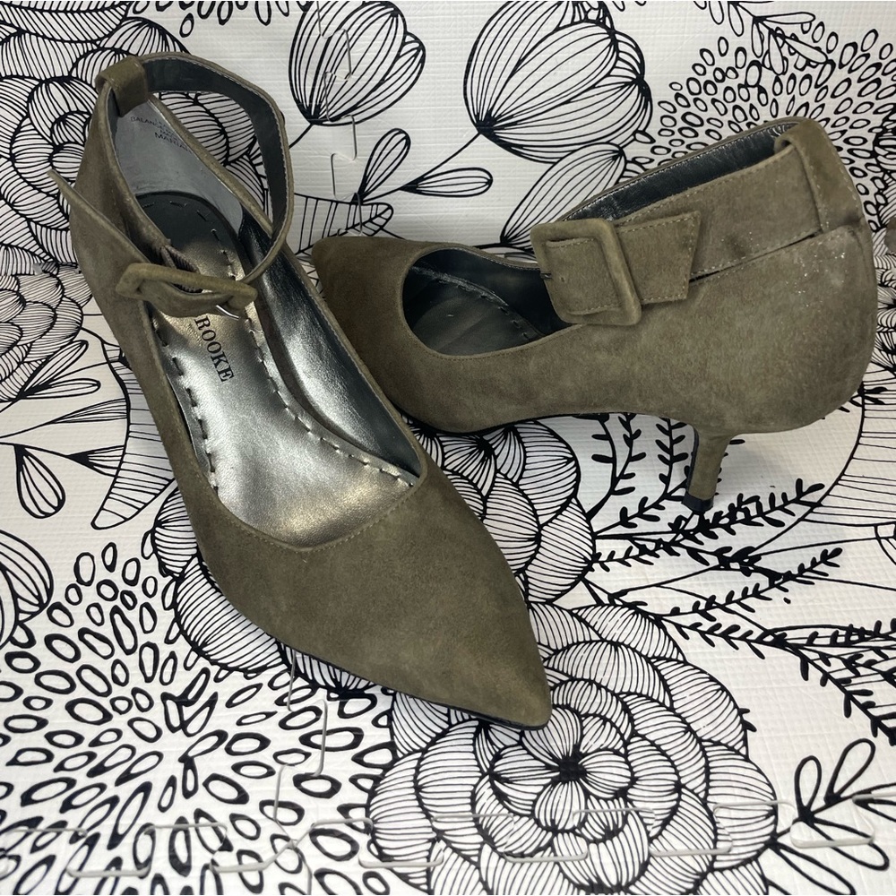 Audrey Brooke Suede Heels
